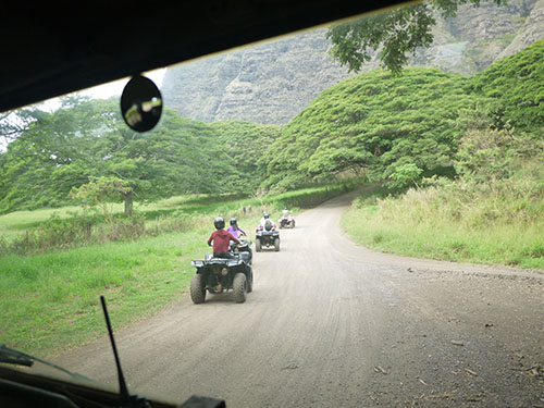 Kualoa Ranch ATV Scenery