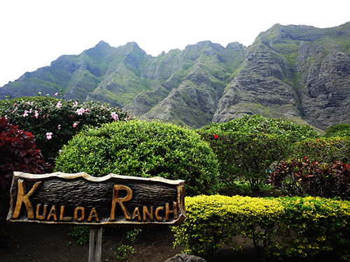 Kualoa Ranch Entrance